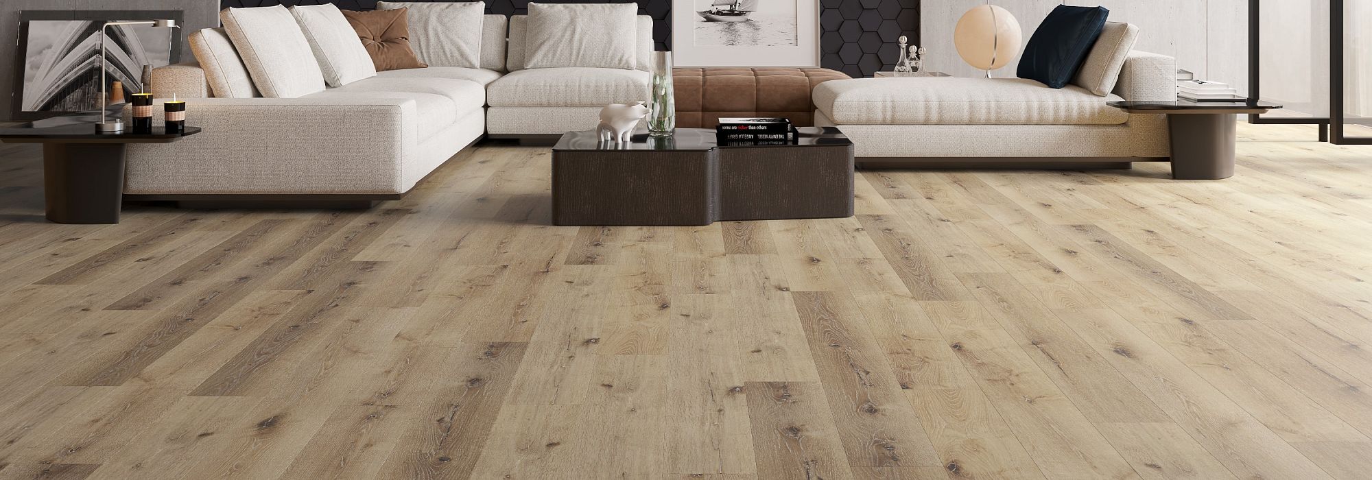 Flooring <strong>100% Waterproof</strong> with 35 year warranty.